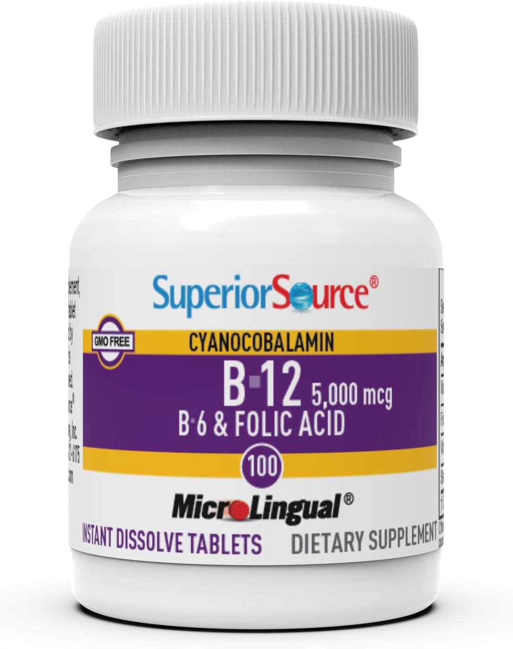 Foto 4 pulgar | Suplemento de Vitamina B-12 Superior Source 5 mcg - Venta Internacional