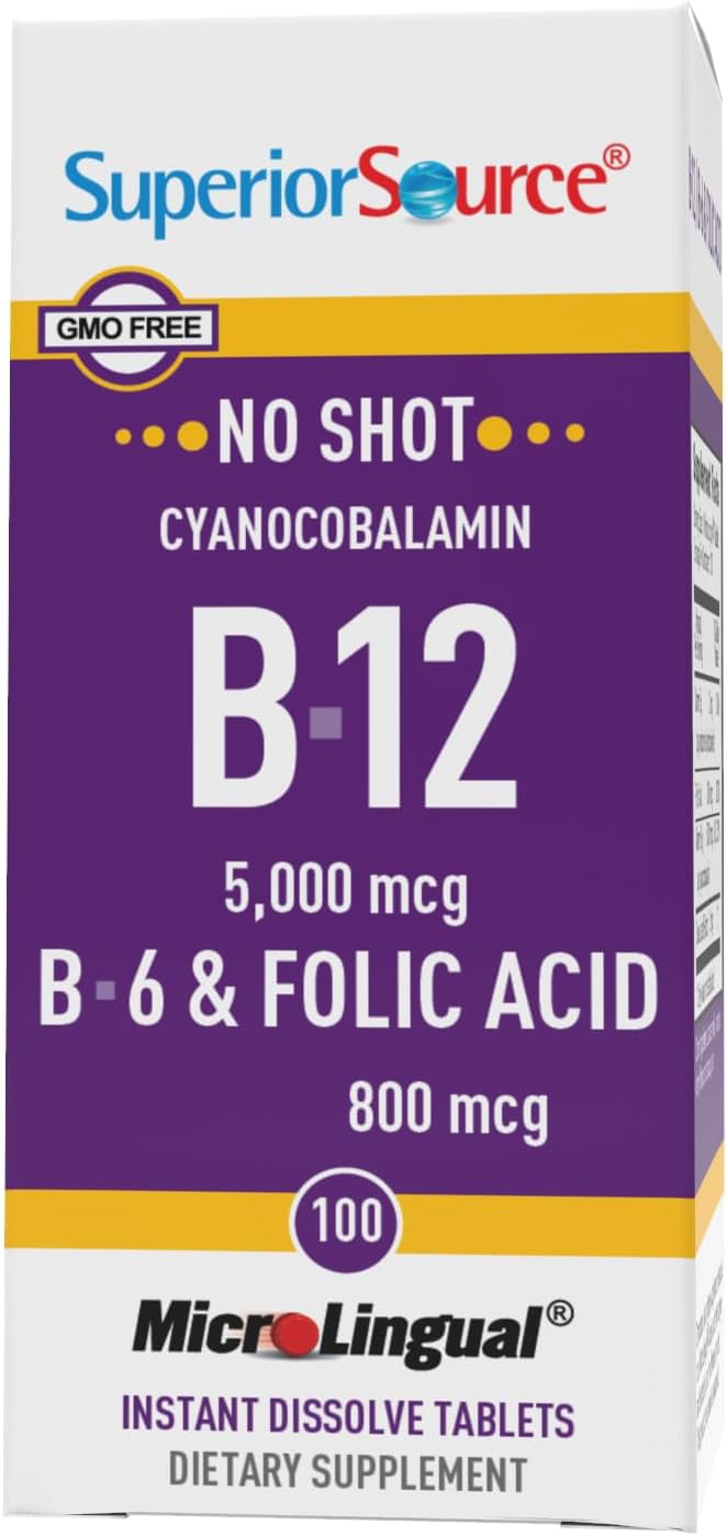 Foto 6 pulgar | Suplemento de Vitamina B-12 Superior Source 5 mcg - Venta Internacional