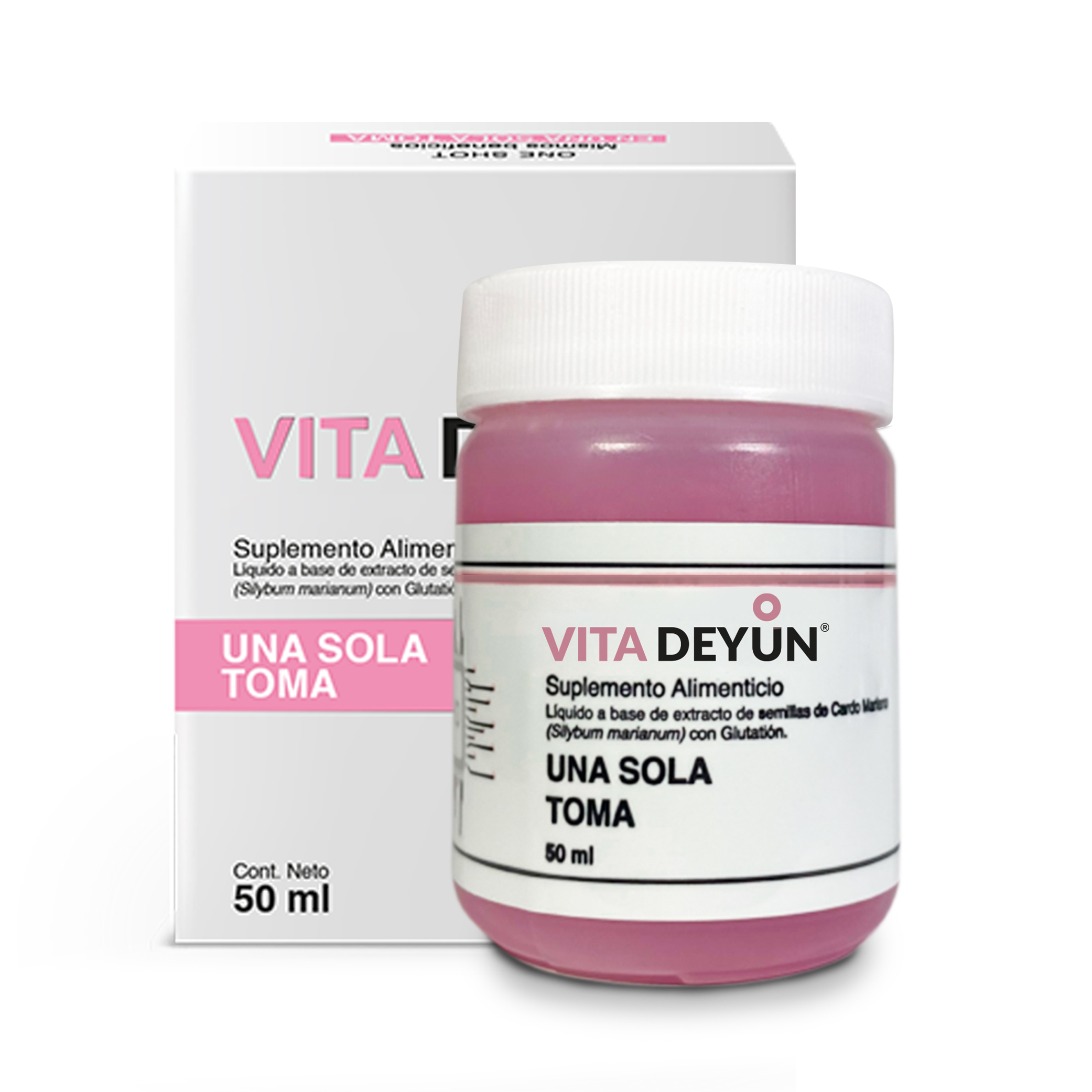 Foto 3 pulgar | Vita Deyun Ingredientes Naturales Tecnología Lhd Única Toma 50 Ml
