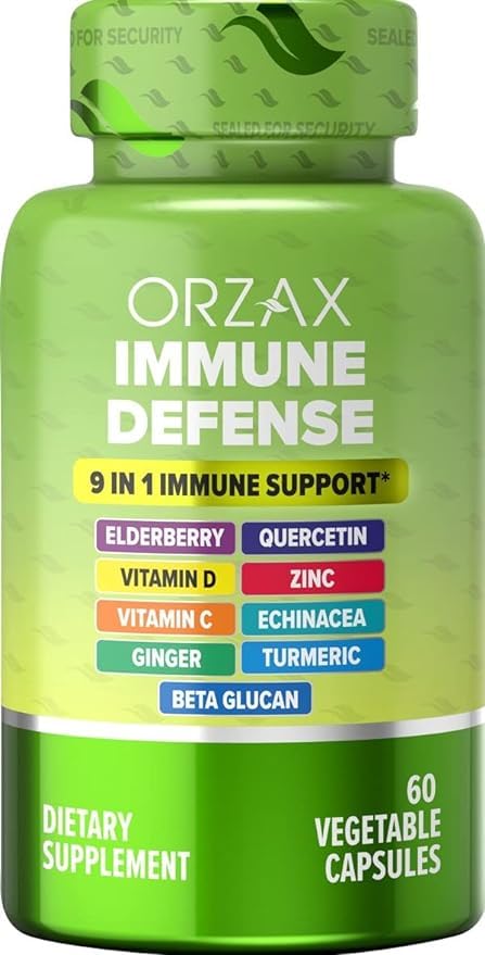 Foto 4 pulgar | Suplemento Orzax 9 en 1 Para Inmunológica 60 Cápsulas - Venta Internacional