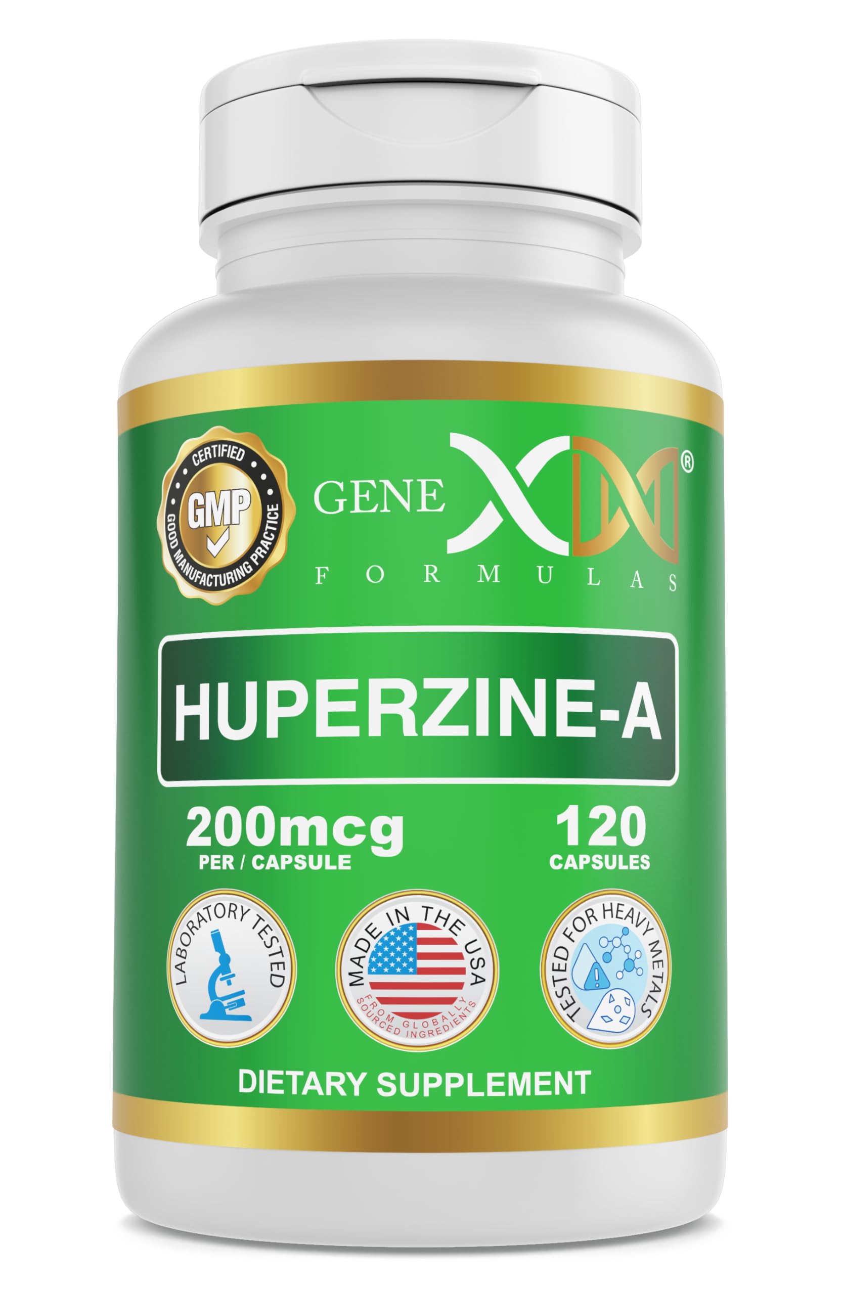 Foto 2 pulgar | Suplemento Genex Formulas Huperzina 200 Mcg 120 Cápsulas - Venta Internacional