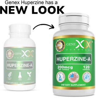 Foto 2 | Suplemento Genex Formulas Huperzina 200 Mcg 120 Cápsulas - Venta Internacional