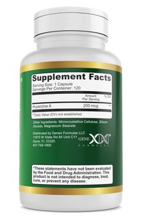 Foto 3 | Suplemento Genex Formulas Huperzina 200 Mcg 120 Cápsulas - Venta Internacional
