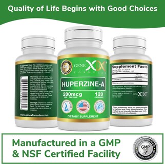 Foto 7 | Suplemento Genex Formulas Huperzina 200 Mcg 120 Cápsulas - Venta Internacional