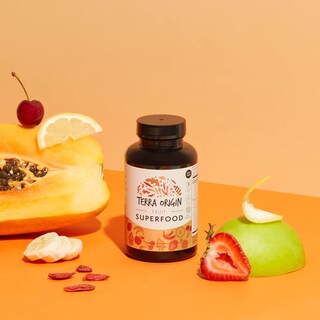 Foto 3 | Suplementos Terra Origin Fruit Superfood 90 Cápsulas - Venta Internacional