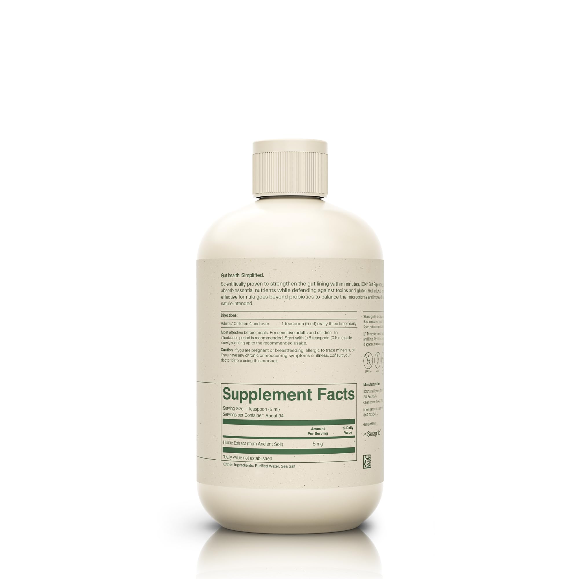 Foto 3 pulgar | Suplemento Ion* Intelligence Of Nature Gut Support 473 Ml - Venta Internacional