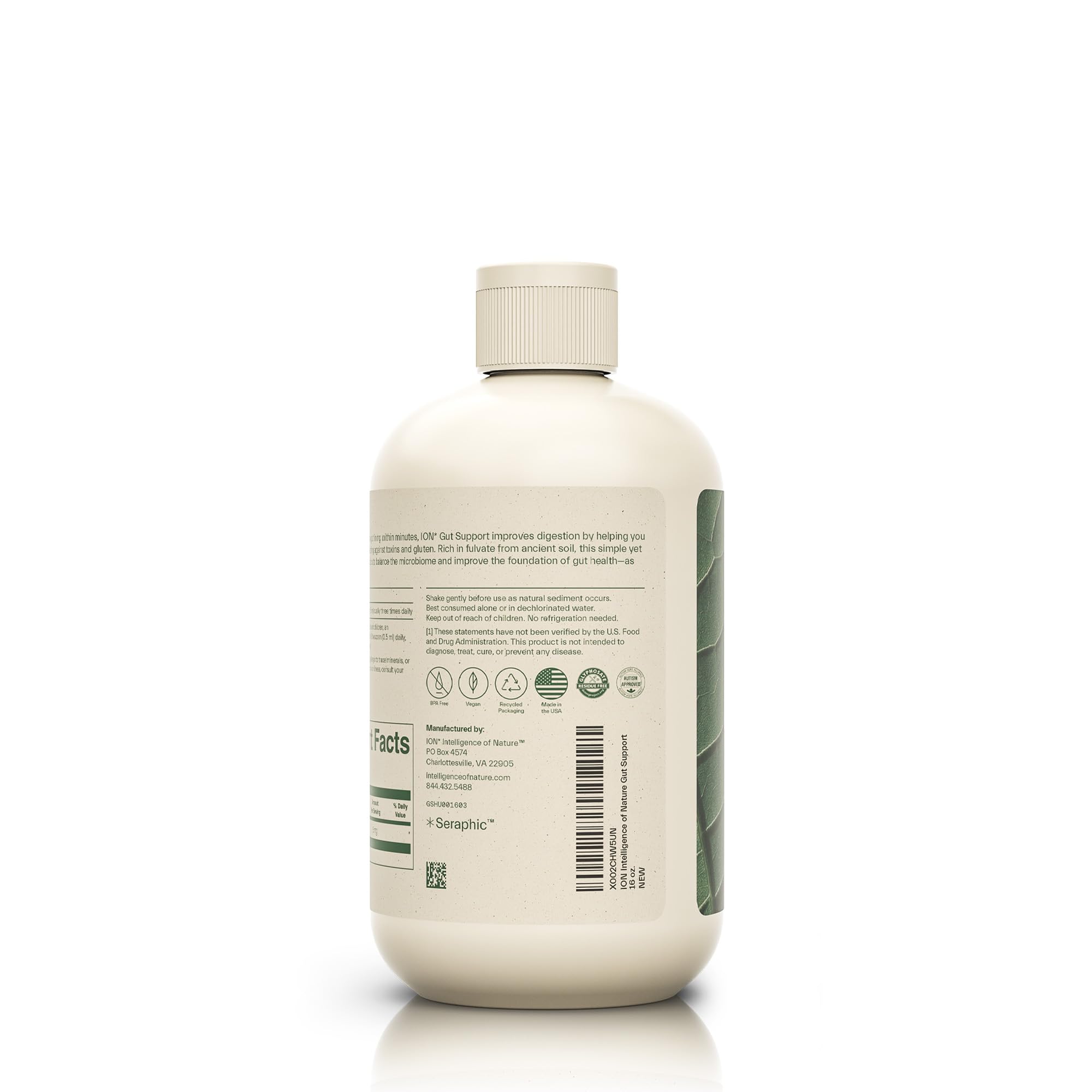 Foto 4 pulgar | Suplemento Ion* Intelligence Of Nature Gut Support 473 Ml - Venta Internacional