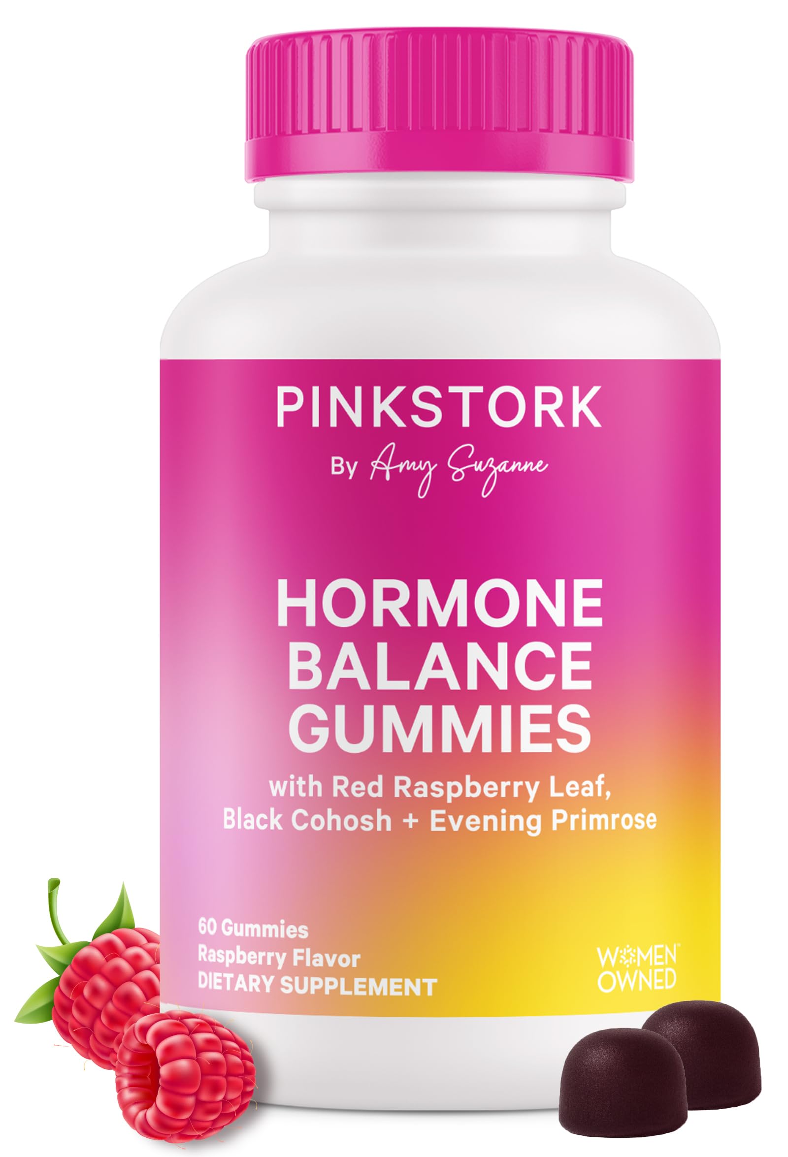 Foto 2 pulgar | Gomitas Pink Stork Hormone Balance 60 Unidades - Venta Internacional