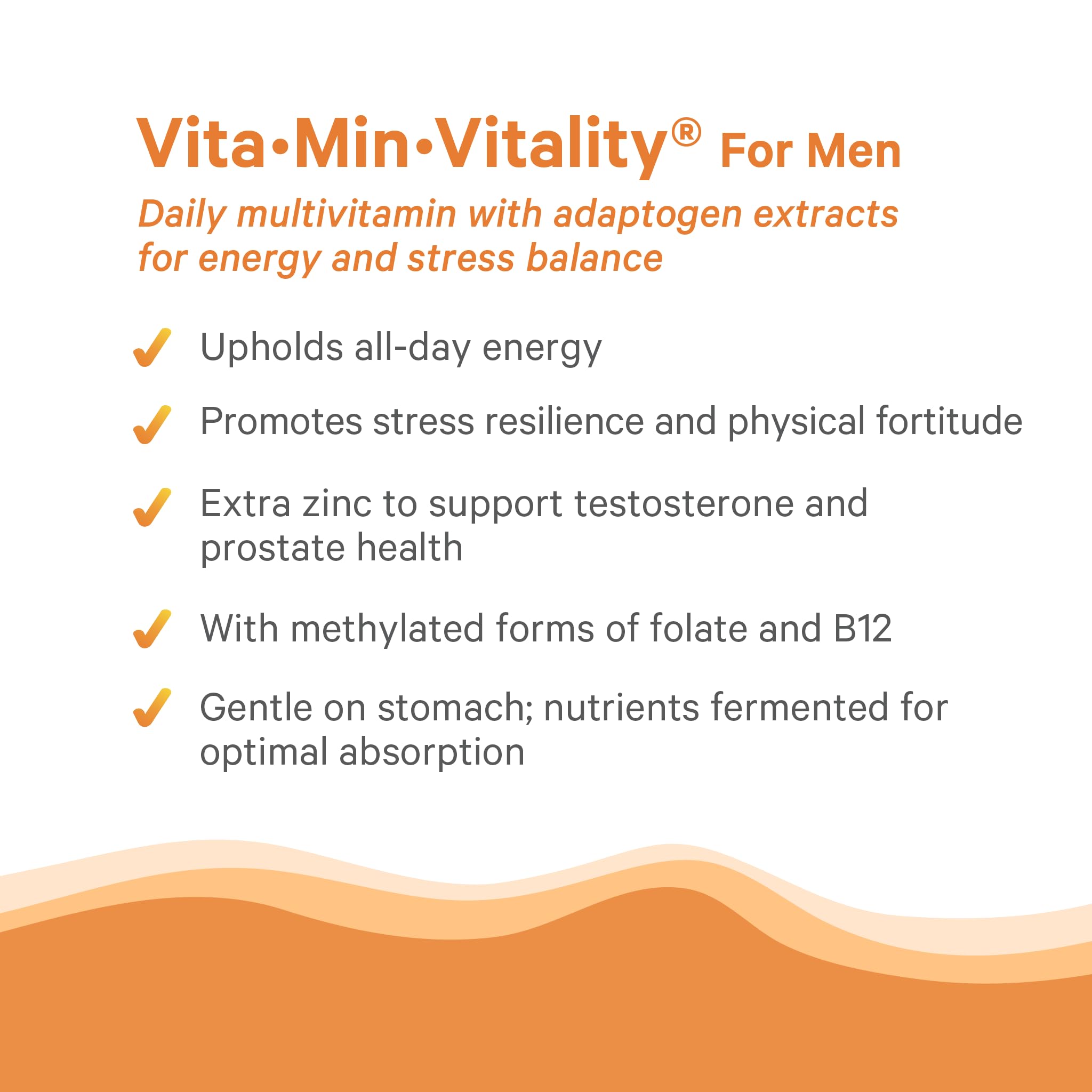 Foto 4 | Multivitamínico Pure Synergy Vita-Min-Vitality Men 60 Comprimidos - Venta Internacional