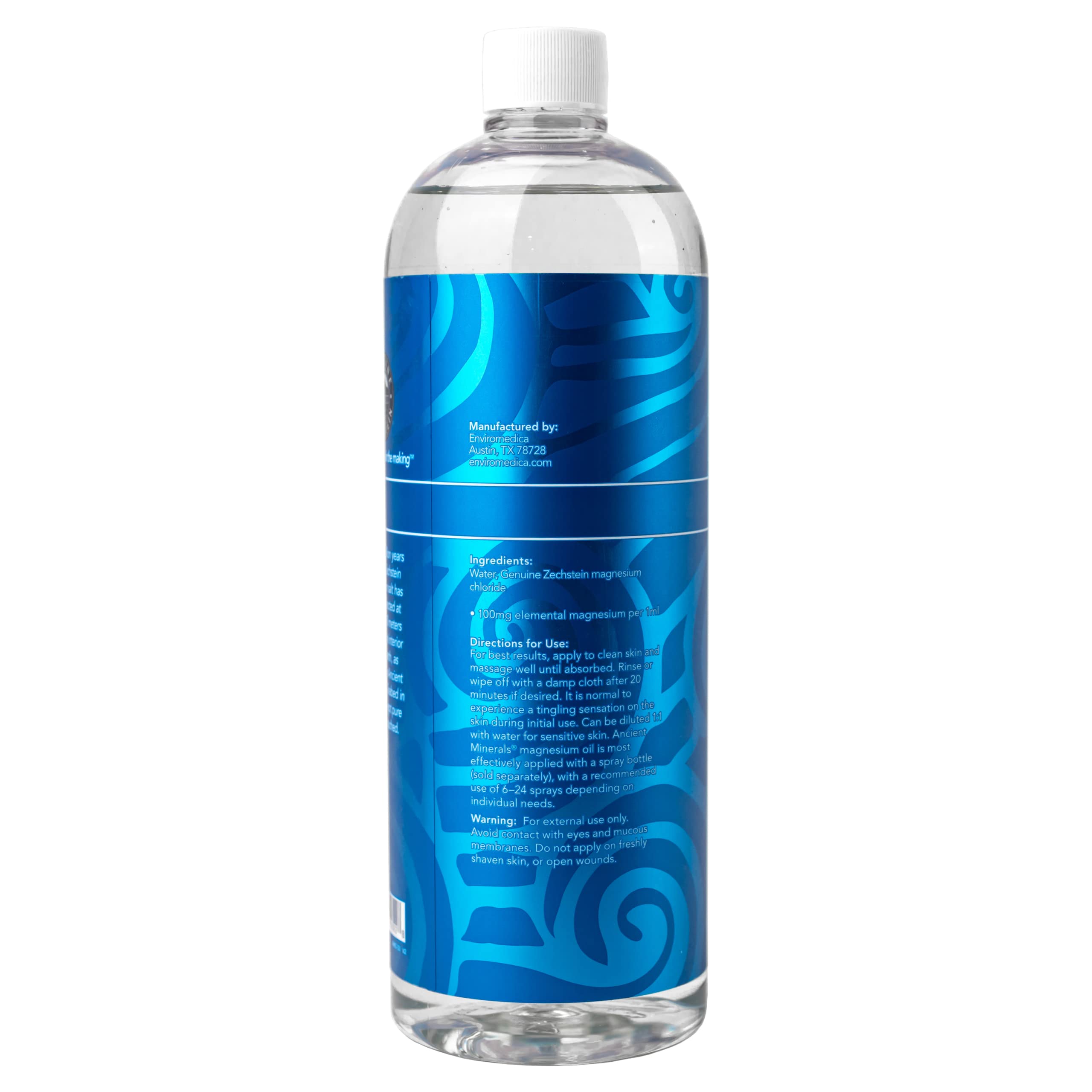 Foto 6 pulgar | Botella de Aceite de Magnesio Ancient Minerals 1 l- Venta Internacional