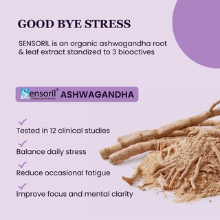 Foto 4 | Suplementos Upnourish Organic Ashwagandha Y Azafrán 30 Cápsulas - Venta Internacional.