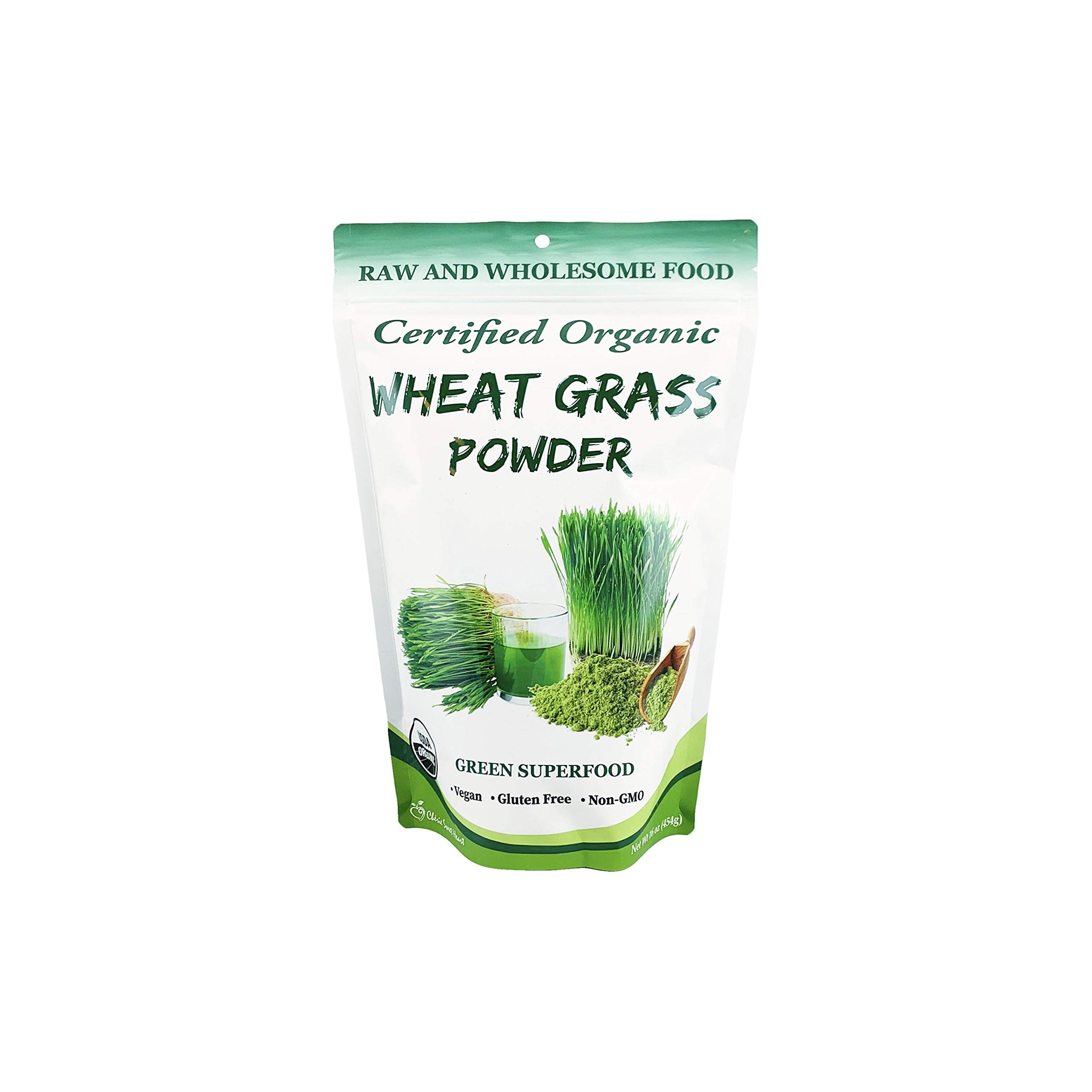 Foto 1 | Polvo de Hierba de Trigo Orgánico Chérie Sweet Heart 454 G - Venta Internacional