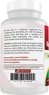 Foto 7 | Suplemento Best Naturals De Arroz De Levadura Roja de 3 Piezas-Venta Internacional