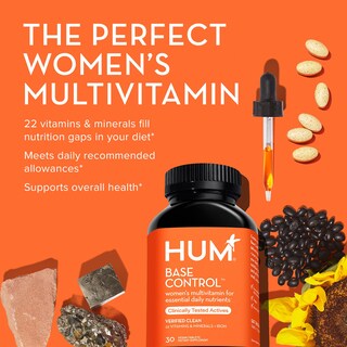 Foto 3 | Suplemento Multivitamínico Diario Para Mujeres Hum Base Control, 30 Tabletas - Venta Internacional.