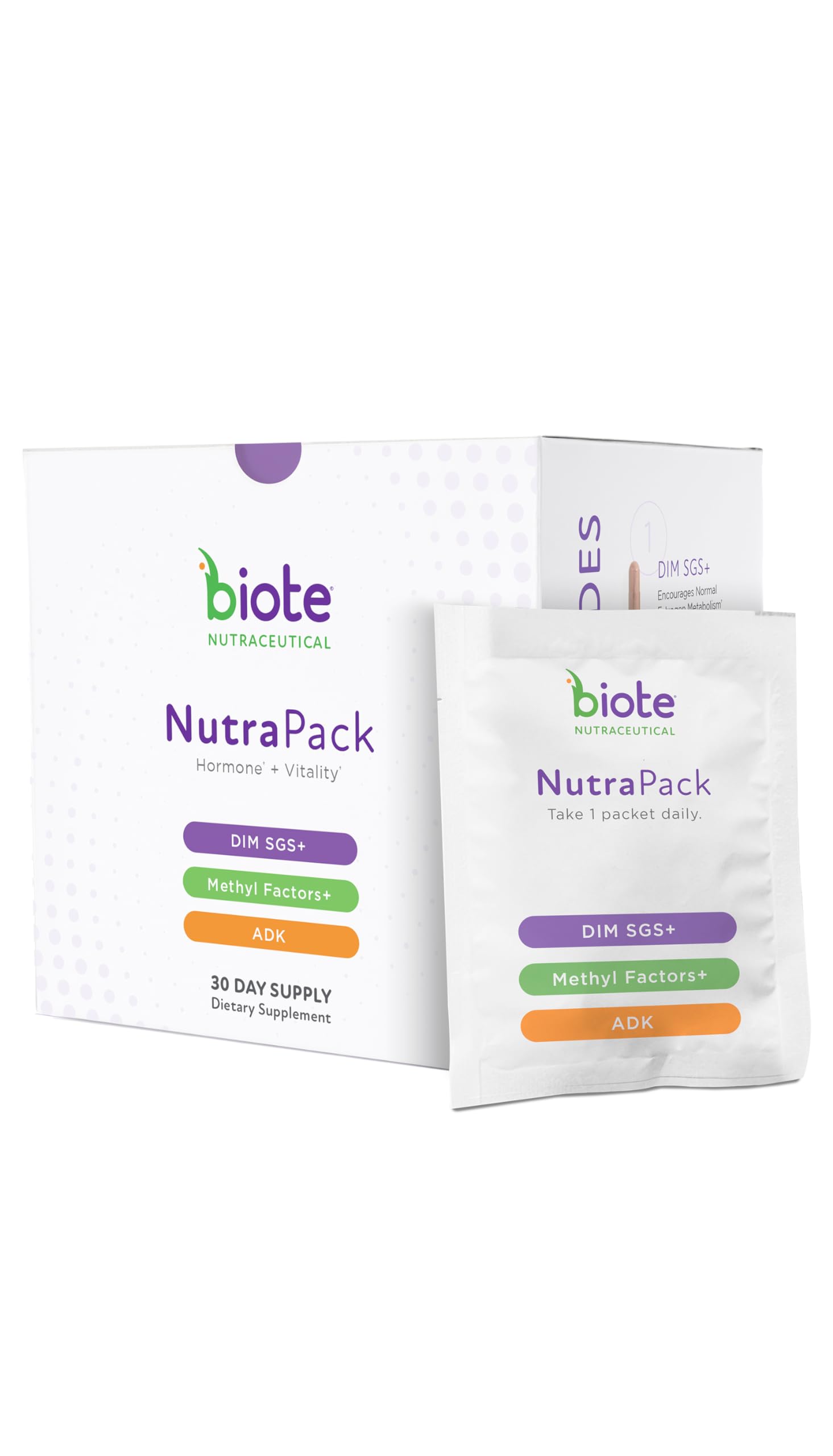 Foto 1 | Suplemento Biote Nutracéuticos Nutrapack Hormone Balance - Venta Internacional.