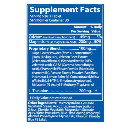 Foto 6 pulgar | Suplemento para Dormir Avinol Pm Extra Strength 30 Comprimidos  - Venta Internacional