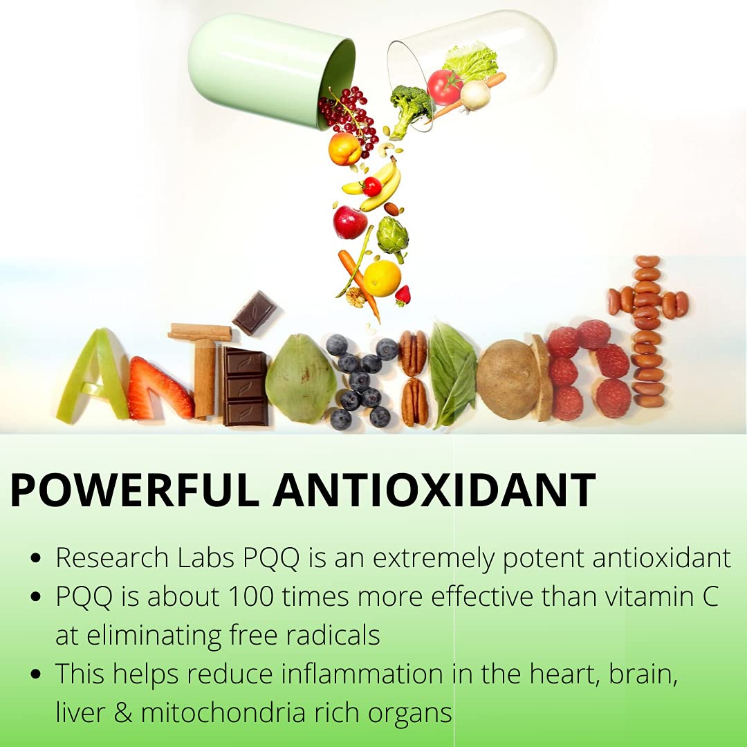 Foto 2 | Suplemento Research Labs PQQ X120 de Ultra Alta Pureza 60 Capsulas 2 Frascos - Venta Internacional