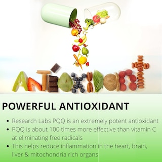 Foto 2 | Suplemento Research Labs PQQ X120 de Ultra Alta Pureza 60 Capsulas 2 Frascos - Venta Internacional