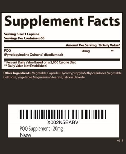 Foto 8 pulgar | Suplemento Research Labs PQQ X120 de Ultra Alta Pureza 60 Capsulas 2 Frascos - Venta Internacional