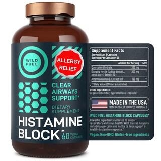 Foto 3 | Suplemento Bloqueador de Histamina con Quercetina y Ortiga 60 Cápsulas - Venta Internacional