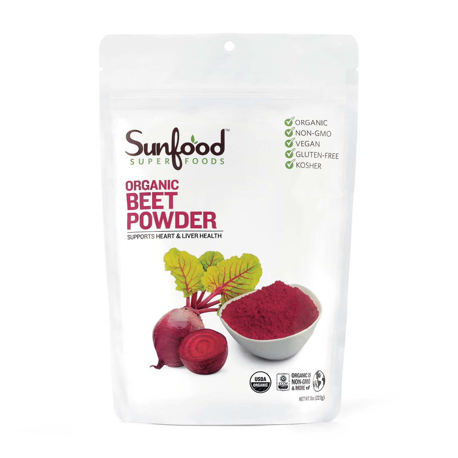 Foto 2 pulgar | Remolacha en Polvo Sunfood Superfoods - Venta Internacional