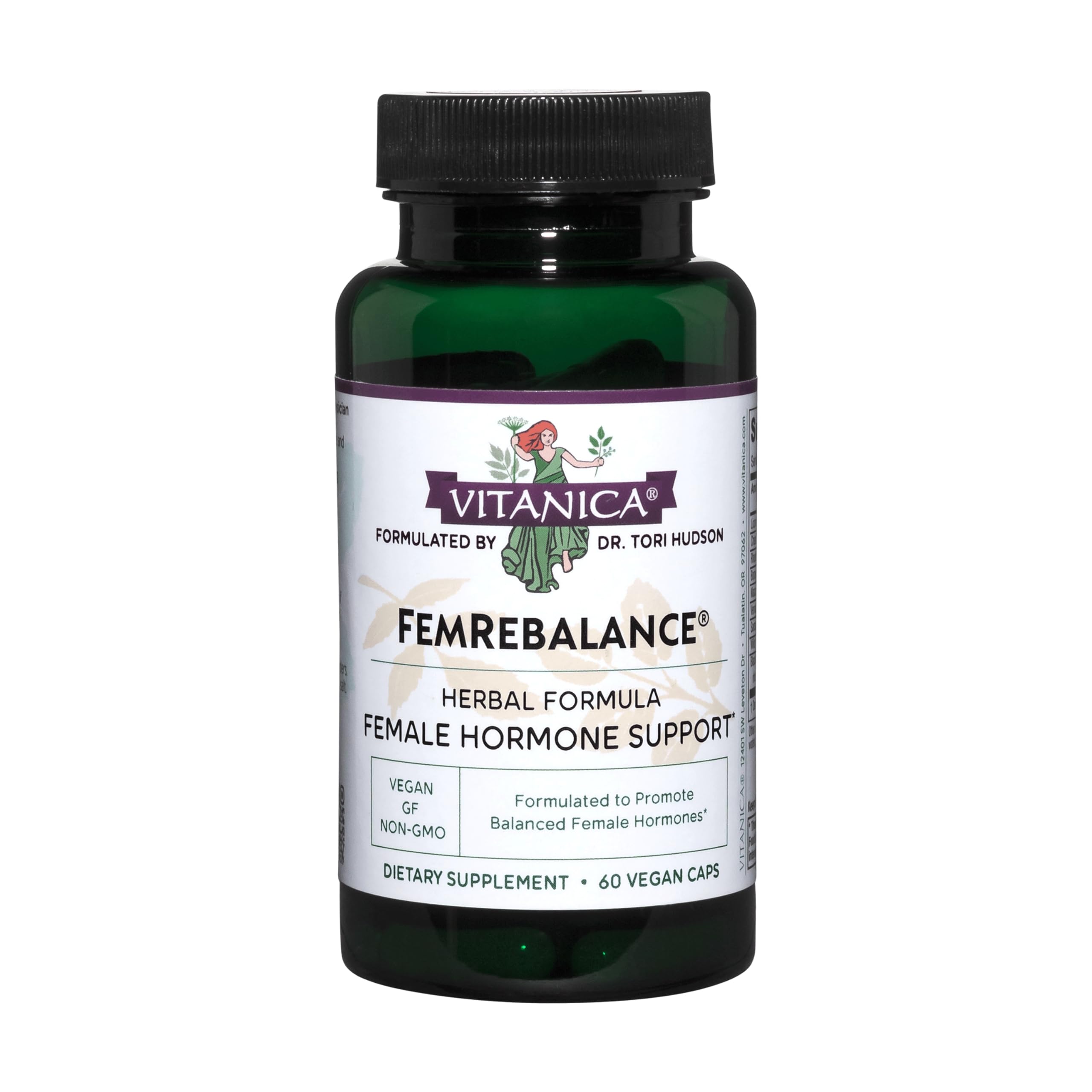 Foto 2 pulgar | Suplemento Vitanica Femrebalance Hormone Balance 60 Cápsulas - Venta Internacional