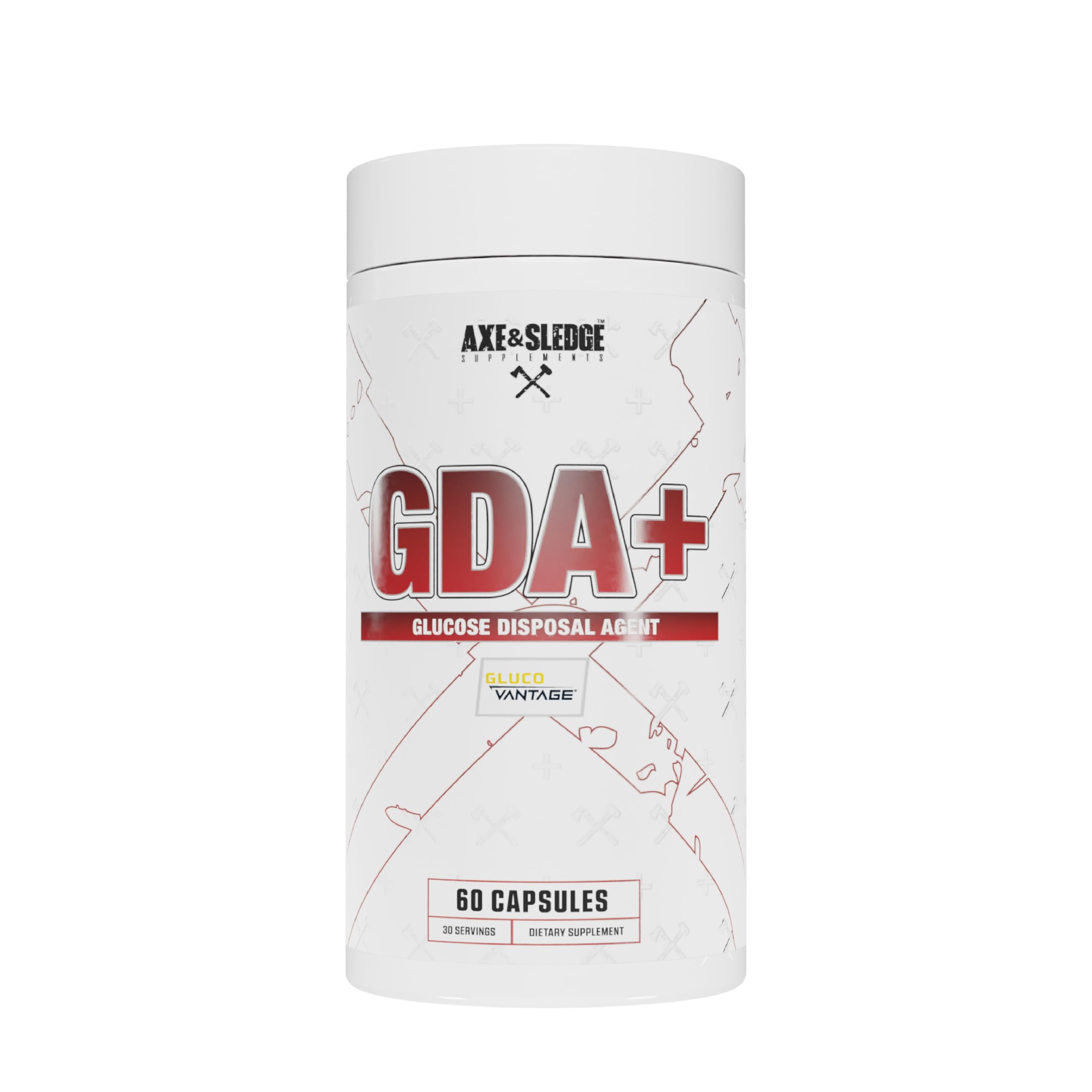 Foto 2 pulgar | Agente de Eliminación de Glucosa Supplement Axe & Sledge Gda+ 60 Cápsulas - Venta Internacional