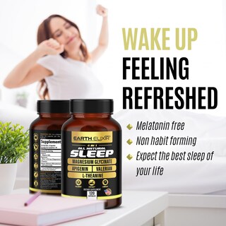 Foto 5 | Suplemento Earth Elixir All Natural Sleep de 120 Cápsulas-Venta Internacional