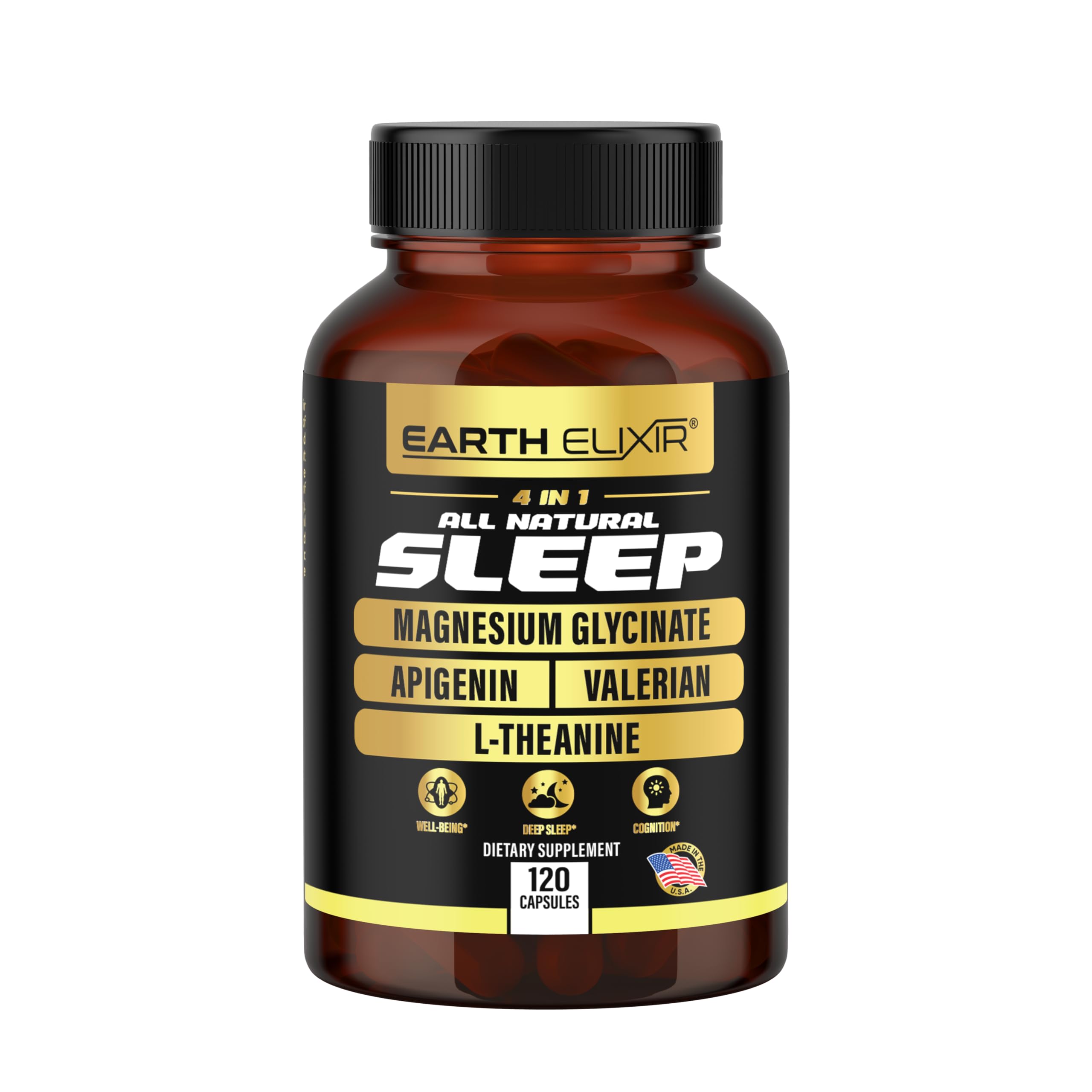 Foto 8 pulgar | Suplemento Earth Elixir All Natural Sleep de 120 Cápsulas-Venta Internacional