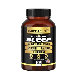 Foto 7 | Suplemento Earth Elixir All Natural Sleep de 120 Cápsulas-Venta Internacional
