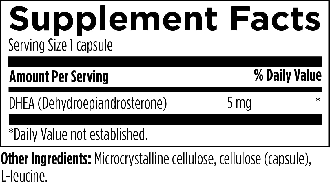 Foto 5 pulgar | Suplemento  Designs for Health Dhea 5 Mg 180 Cápsulas - Venta Internacional