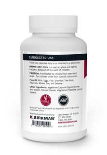Foto 3 | Suplemento Multivitamínicas y Minerales Kirkman 120 Capsulas - Venta Internacional