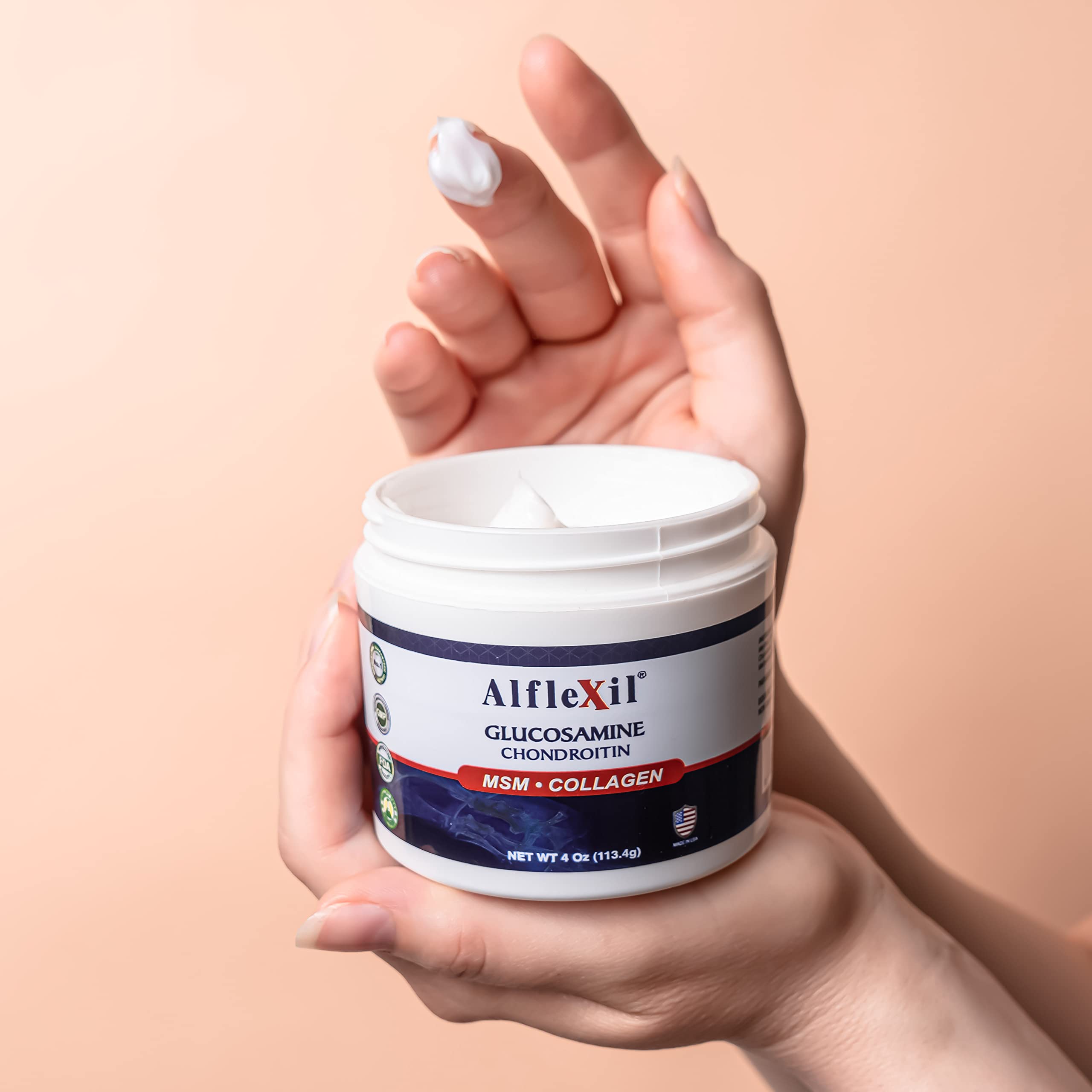 Foto 2 | Crema Alflexil Glucosamina y Condroitina con MSM y Colágeno 120 ml - Venta Internacional