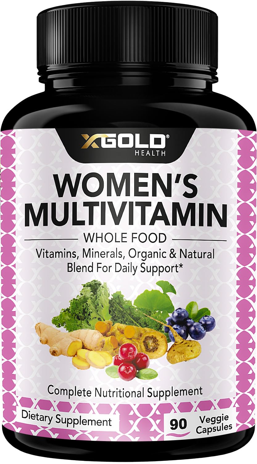 Foto 2 pulgar | Multivitamínico X Gold Health Veganas con Alimentos Integrales para Mujeres Mayores De 50 Años - Venta Internacional