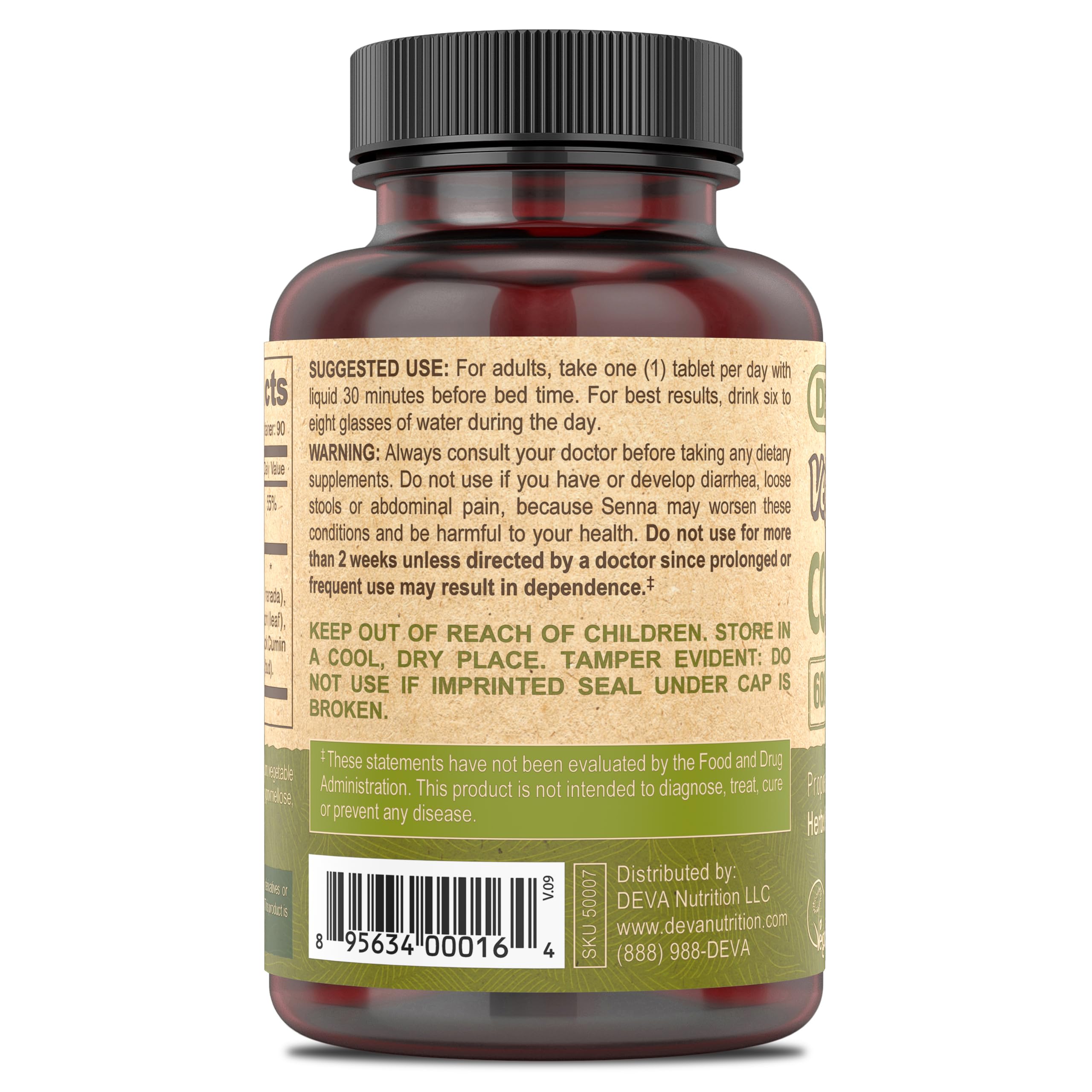 Foto 4 pulgar | Suplemento Deva Vegan Colon Assist 90 Comprimidos - Venta Internacional