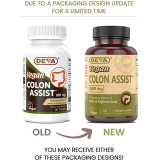 Foto 5 | Suplemento Deva Vegan Colon Assist 90 Comprimidos - Venta Internacional