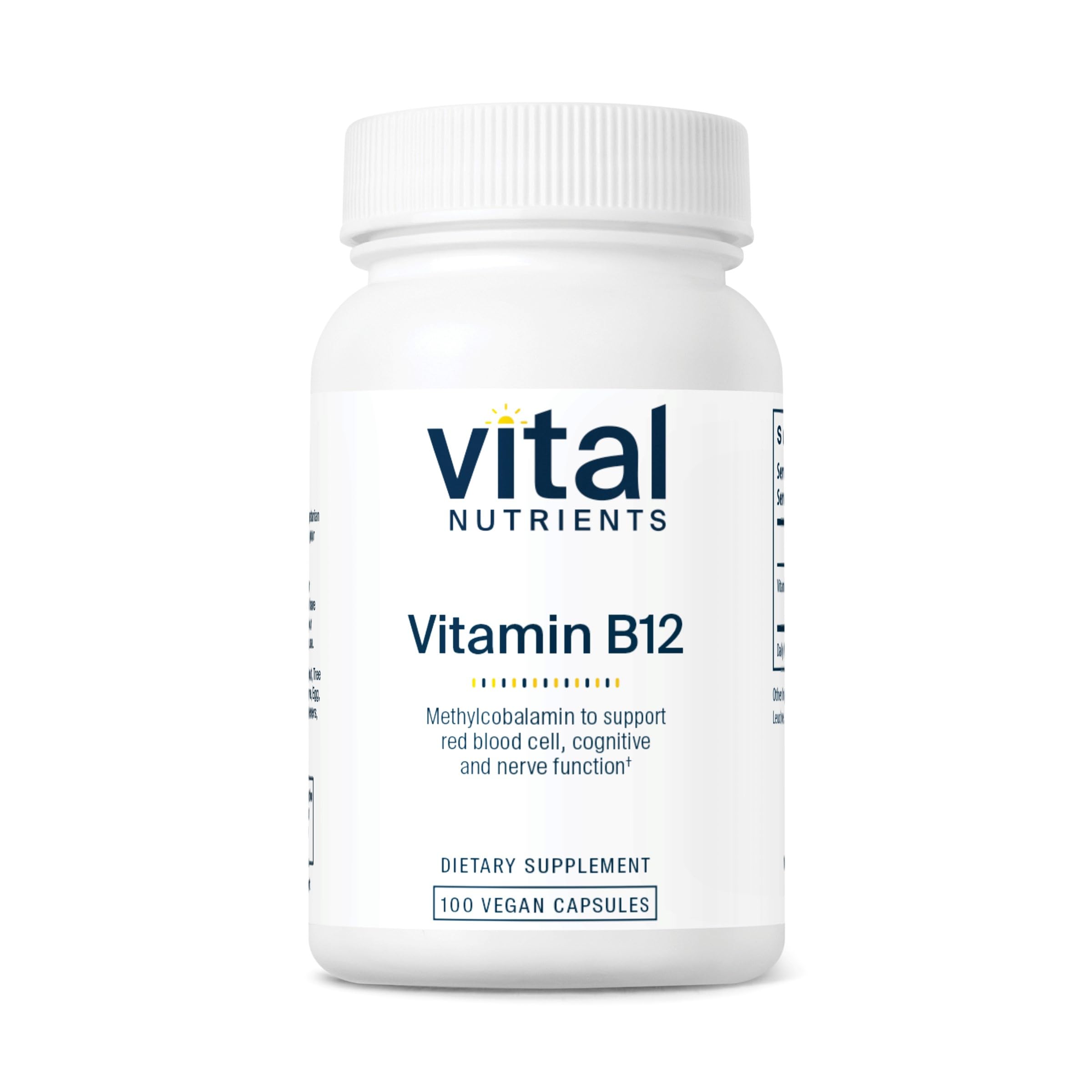 Foto 2 pulgar | Suplemento Vital Nutrients Vitamina B12 1000 Mcg Vegano 100 Cápsulas - Venta Internacional