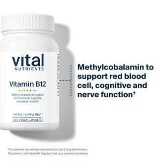 Foto 6 | Suplemento Vital Nutrients Vitamina B12 1000 Mcg Vegano 100 Cápsulas - Venta Internacional