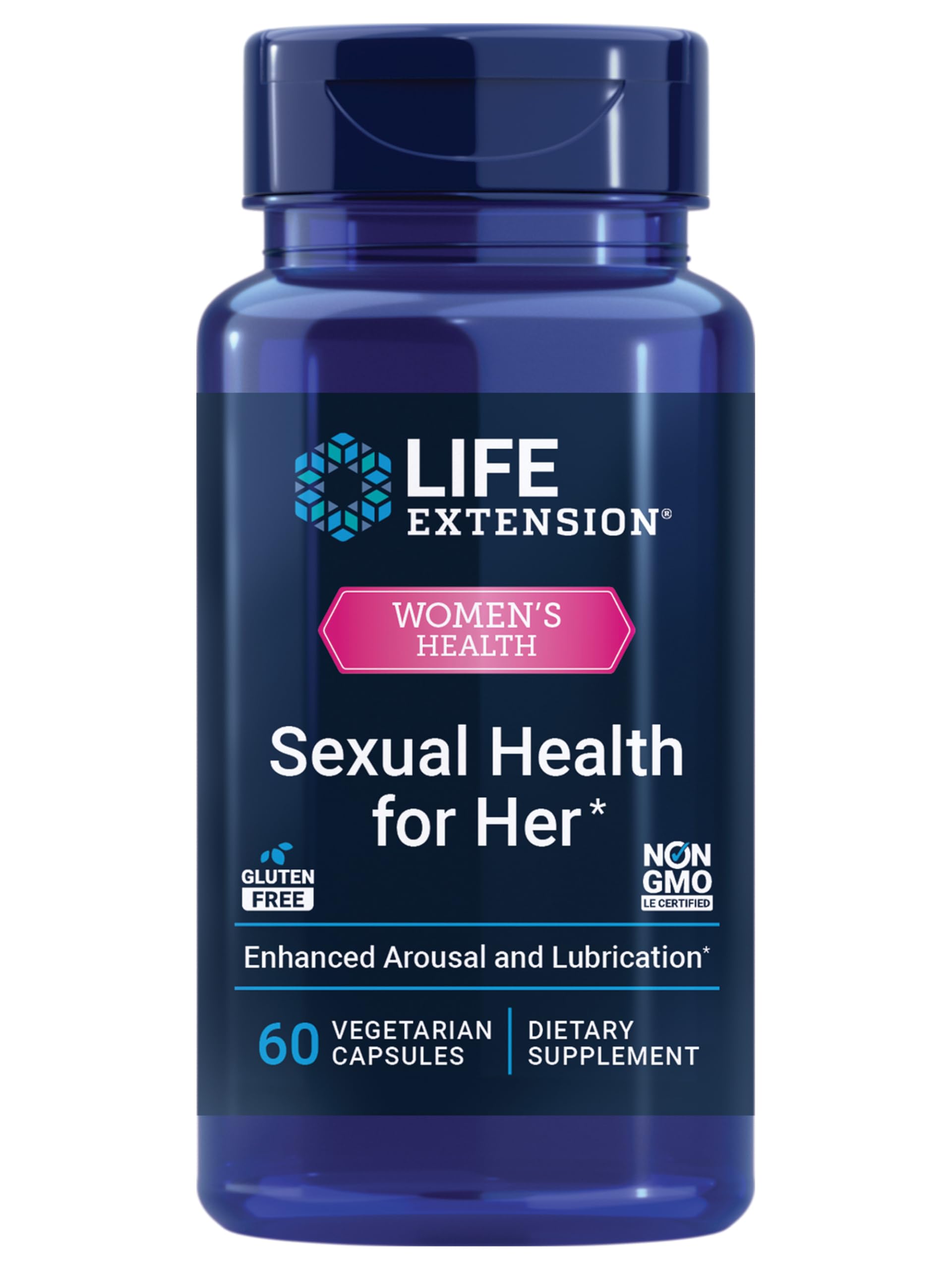 Foto 2 pulgar | Suplemento Life Extension Sexual Health For Her 60 Cápsulas - Venta Internacional.