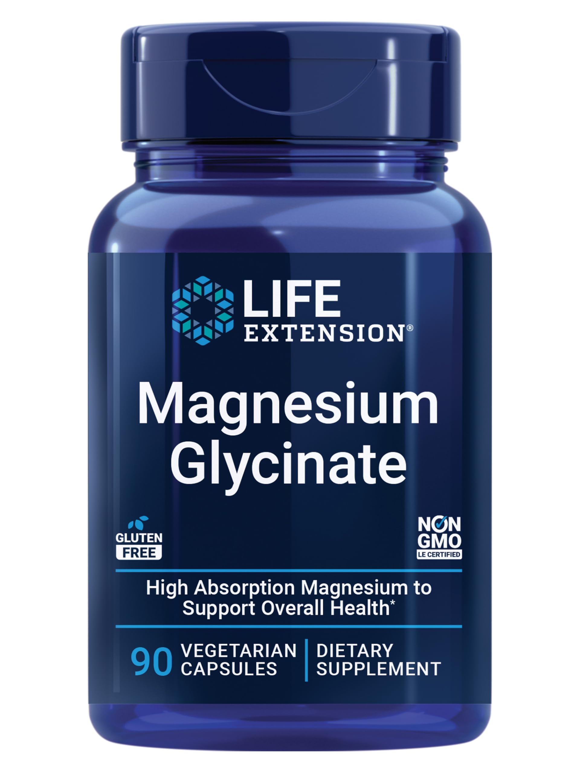 Foto 1 | Suplemento Life Extension De Glicinato De Magnesio 90 Cápsulas - Venta Internacional.