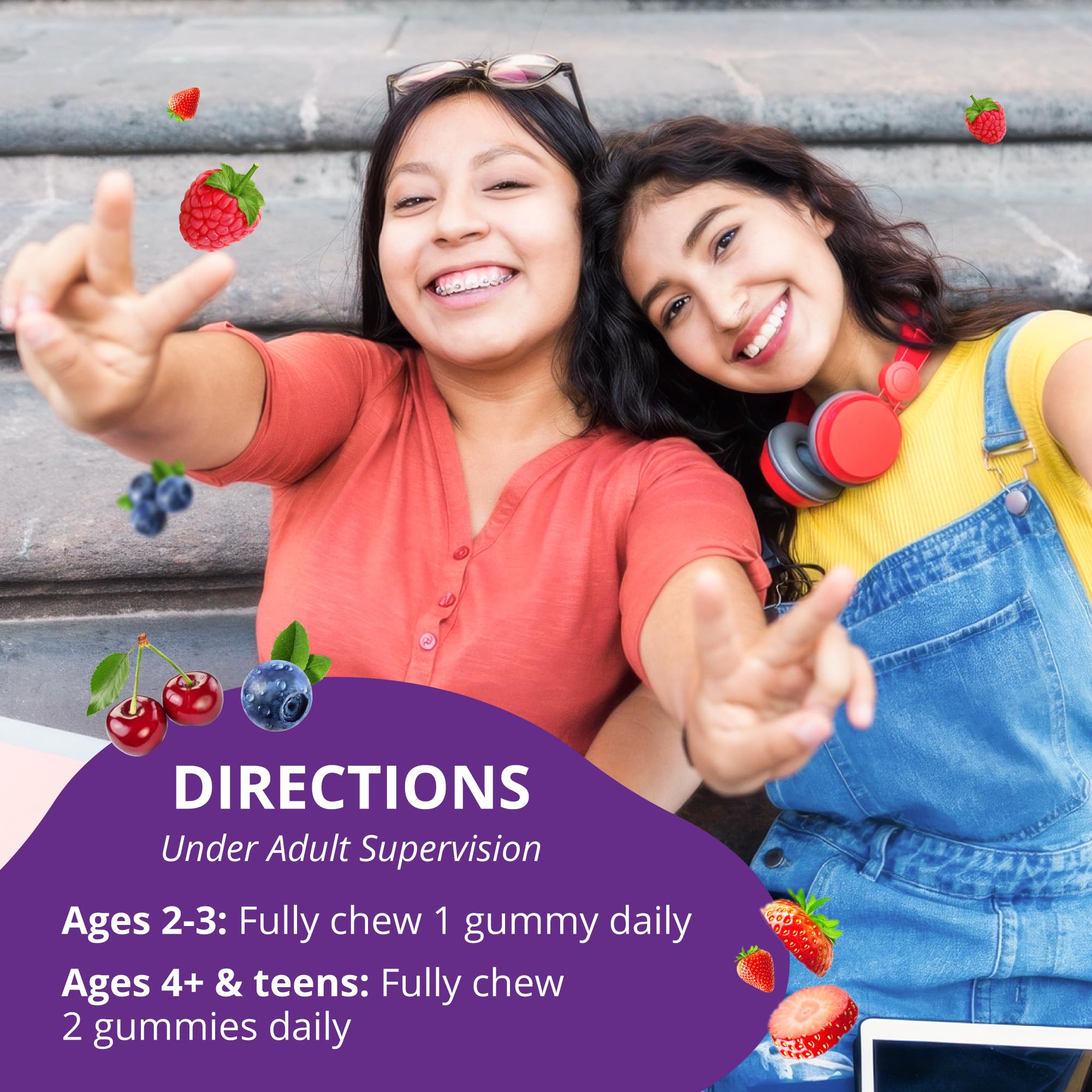 Foto 5 pulgar | Gomitas Multivitamínicas Nubest Tall Para Niños Mayores De 2 Años Y Adolescentes 60 Unidades - Venta Internacional.