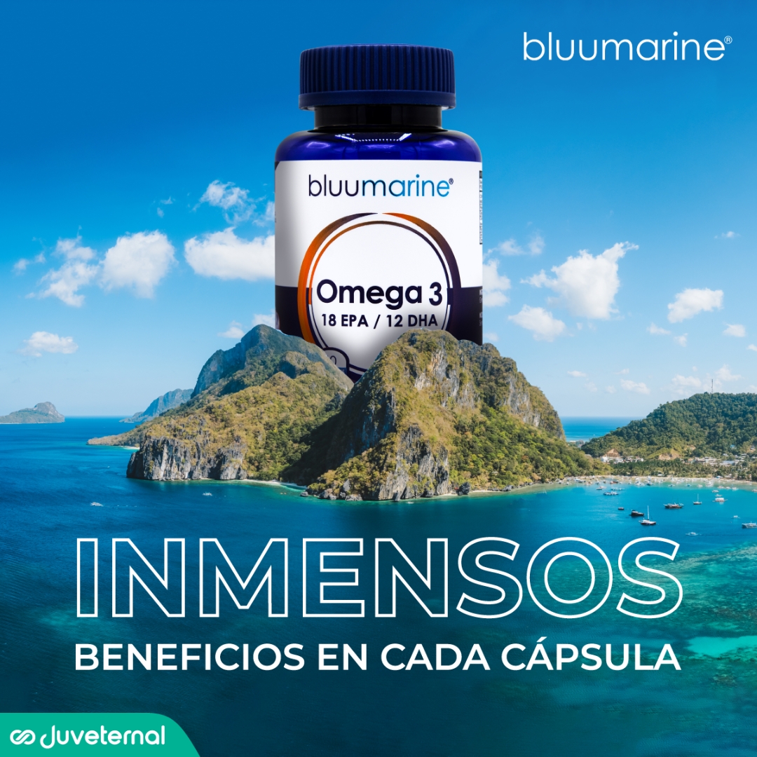 Foto 7 pulgar | Bluumarine Omega 3 Con 18% Epa Y 12% Dha, Suplemento Alimenticio, 60 Cápsulas, Apoyo Cardiovascular, Cerebral Y Ocular