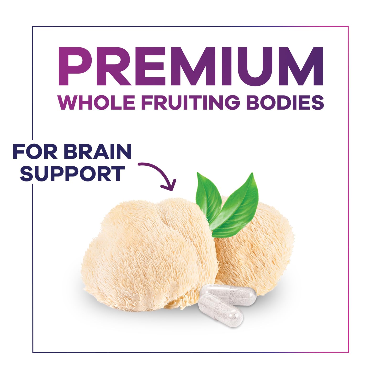 Foto 7 pulgar | Suplemento Lions Mane Mushroom 10,000 Mg 120 Cápsulas - Venta Internacional.