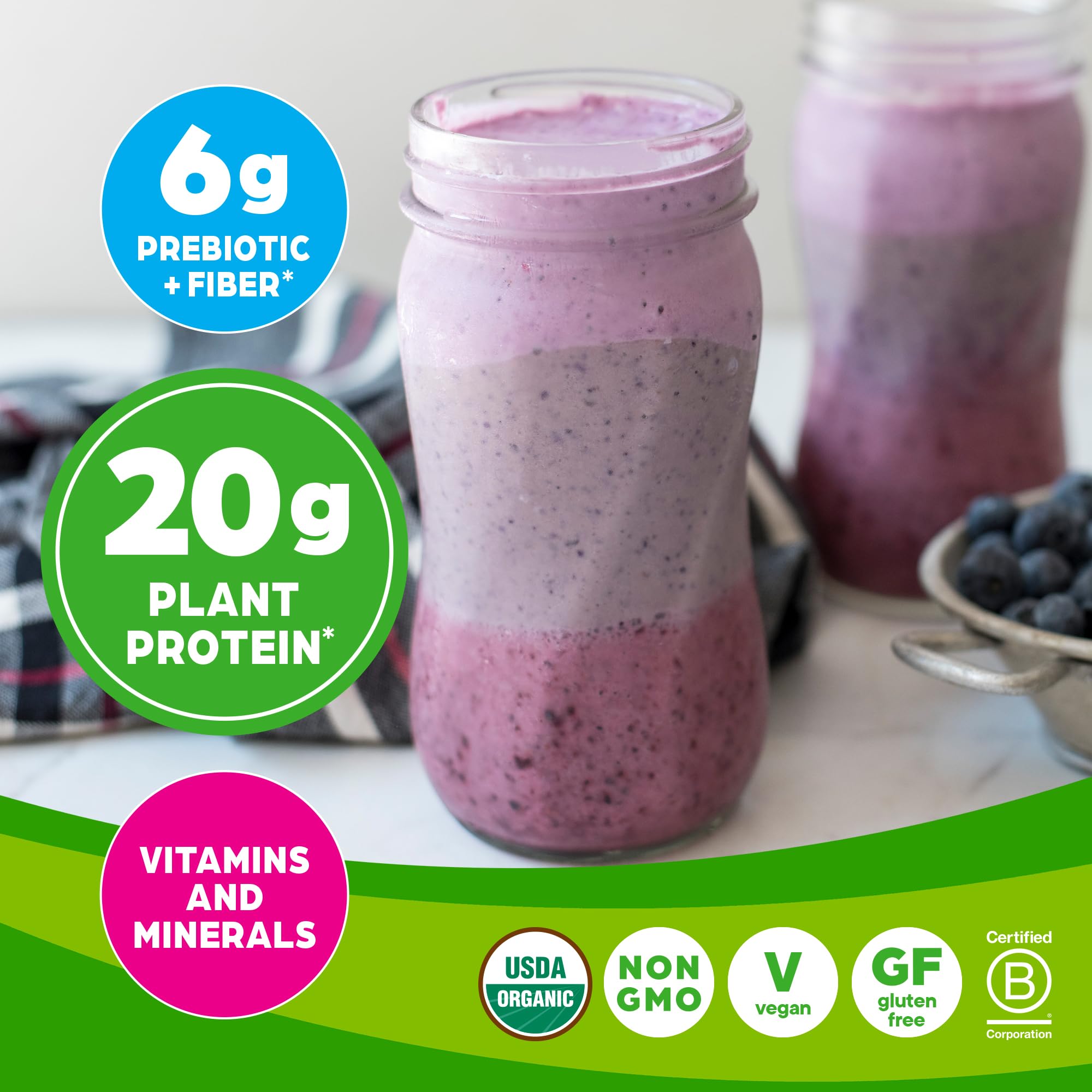 Foto 4 pulgar | Proteína En Polvo Sustitutiva De Comidas Orgain Organic 910 G - Venta Internacional.