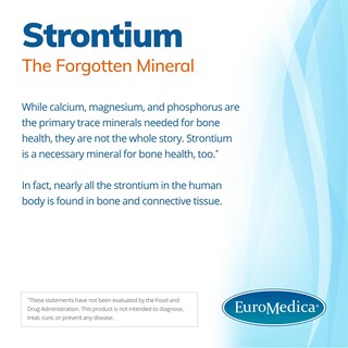Foto 3 | Suplemento Euromedica Strontium Bone Health 60 Cápsulas - Venta Internacional