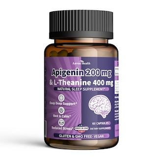 Foto 1 | Suplemento de Apigenina 200 mg y L-teanina 400 mg - Venta Internacional
