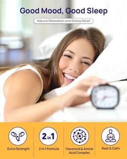 Foto 3 | Suplemento de Apigenina 200 mg y L-teanina 400 mg - Venta Internacional