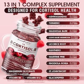 Foto 2 | Suplemento Greenpeople de Cortisol de 90 Gomitas-Venta Internacional