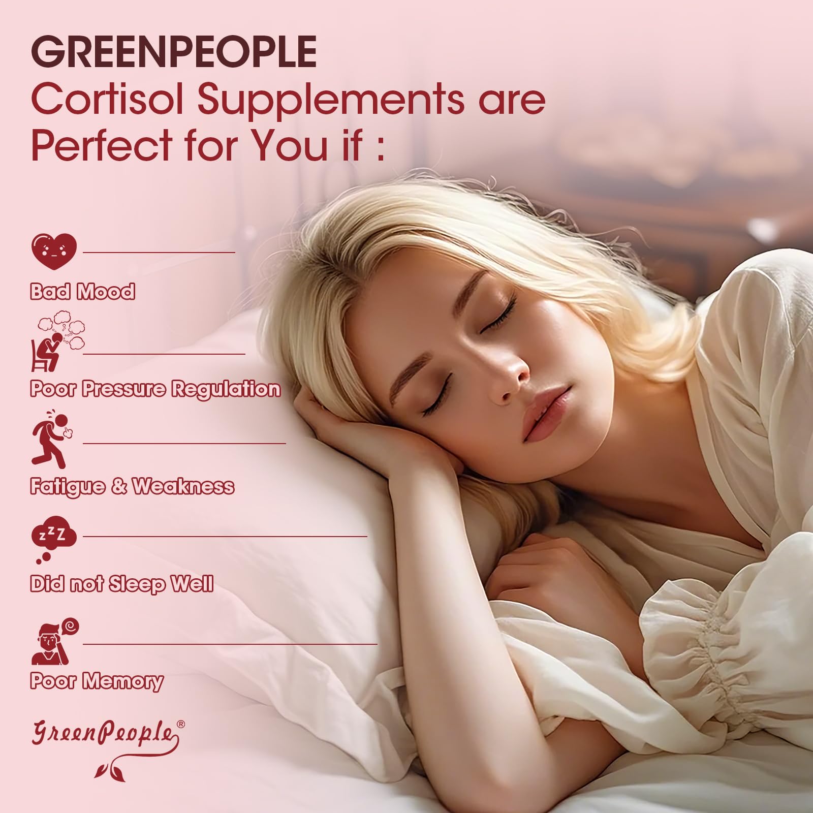Foto 7 | Suplemento Greenpeople de Cortisol de 90 Gomitas-Venta Internacional