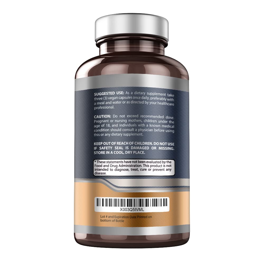 Foto 4 pulgar | Suplemento Smart Nutra Labs Organic Sea Moss 3200 mg,180 Cápsulas - Venta Internacional